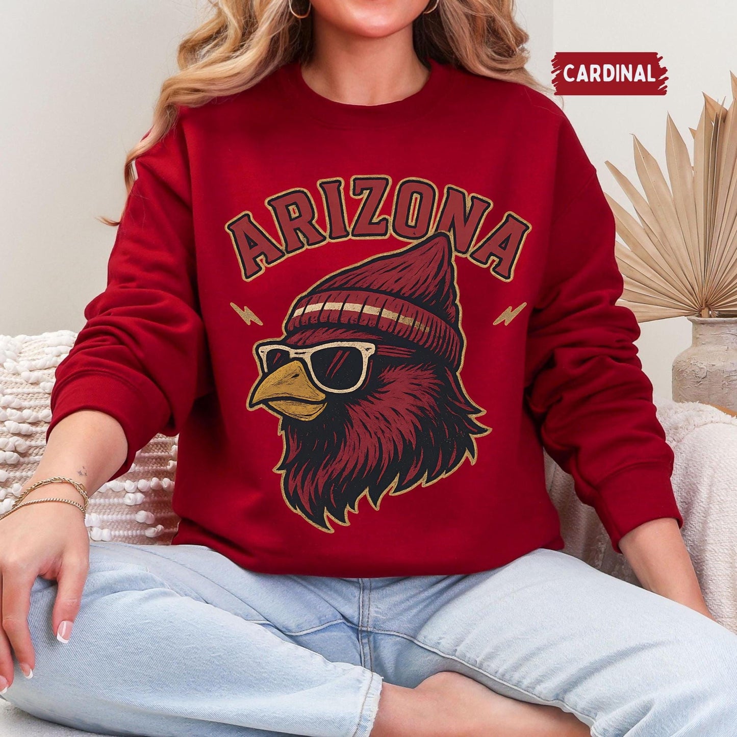 Arizona Football Sweatshirt, Retro Sports Fan Shirt, Game Day Gift Tee, Arizona Mascot Sweatshirt, Arizona Football Fan, Arizona Team Shirt