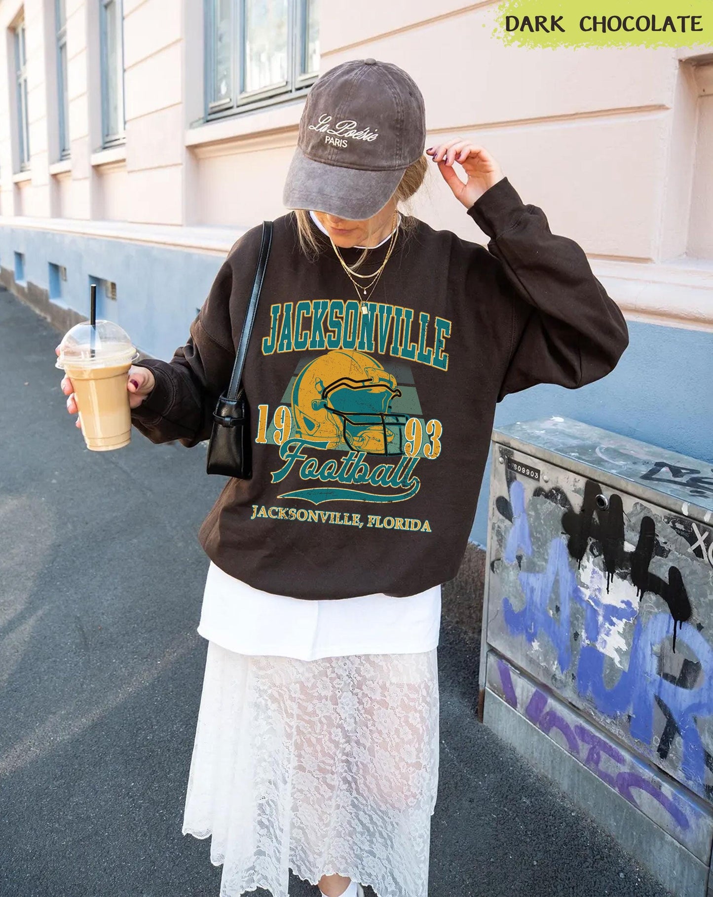 Retro Jacksonville Football 90s Style Sweatshirt, Jacksonville Football Shirt, Jacksonville Fan Shirt, Sunday Football Tee, Game Day Shirt