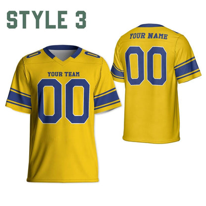 Custom Apparel for Fans and Players, Custom Famous Team Ram Football jersey Collection, Football Fan Gift, Game Day Outfit