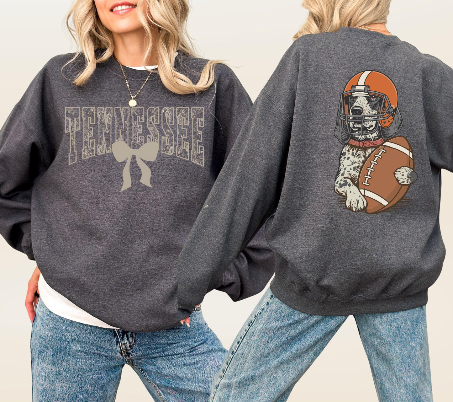 Tennessee Football Dog Shirt, Knoxville Game Day Shirt, Football Fan Shirt,Tennessee Football Shirt, Tennessee Lover Shirt, Double Sided Tee