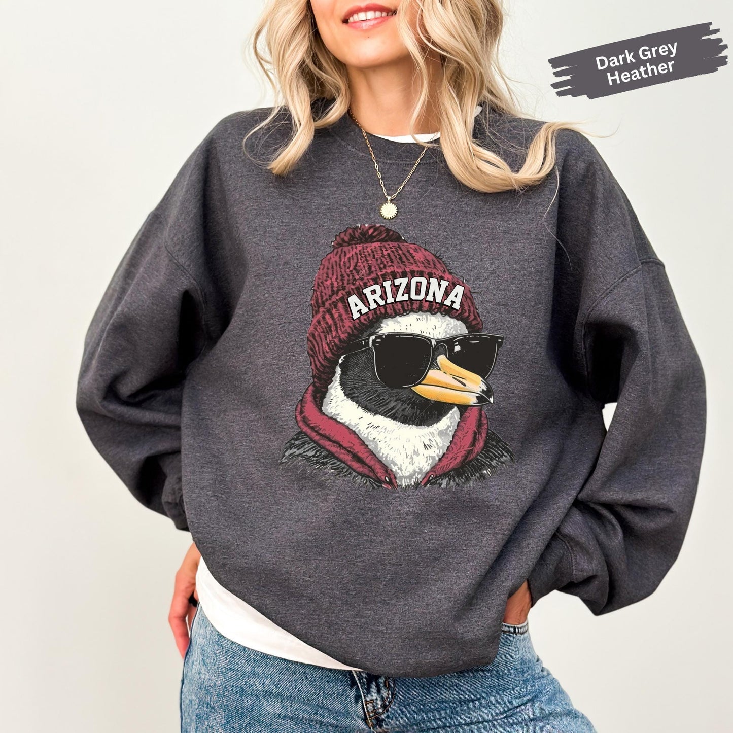 Arizona Team Mascot Sweatshirt, Retro Arizona Game Day Sweatshirt, Arizona Football Fan Tee, Arizona Team Spirit Sweater, Cheerleader Gift