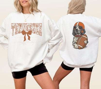 Tennessee Football Dog Shirt, Knoxville Game Day Shirt, Football Fan Shirt,Tennessee Football Shirt, Tennessee Lover Shirt, Double Sided Tee
