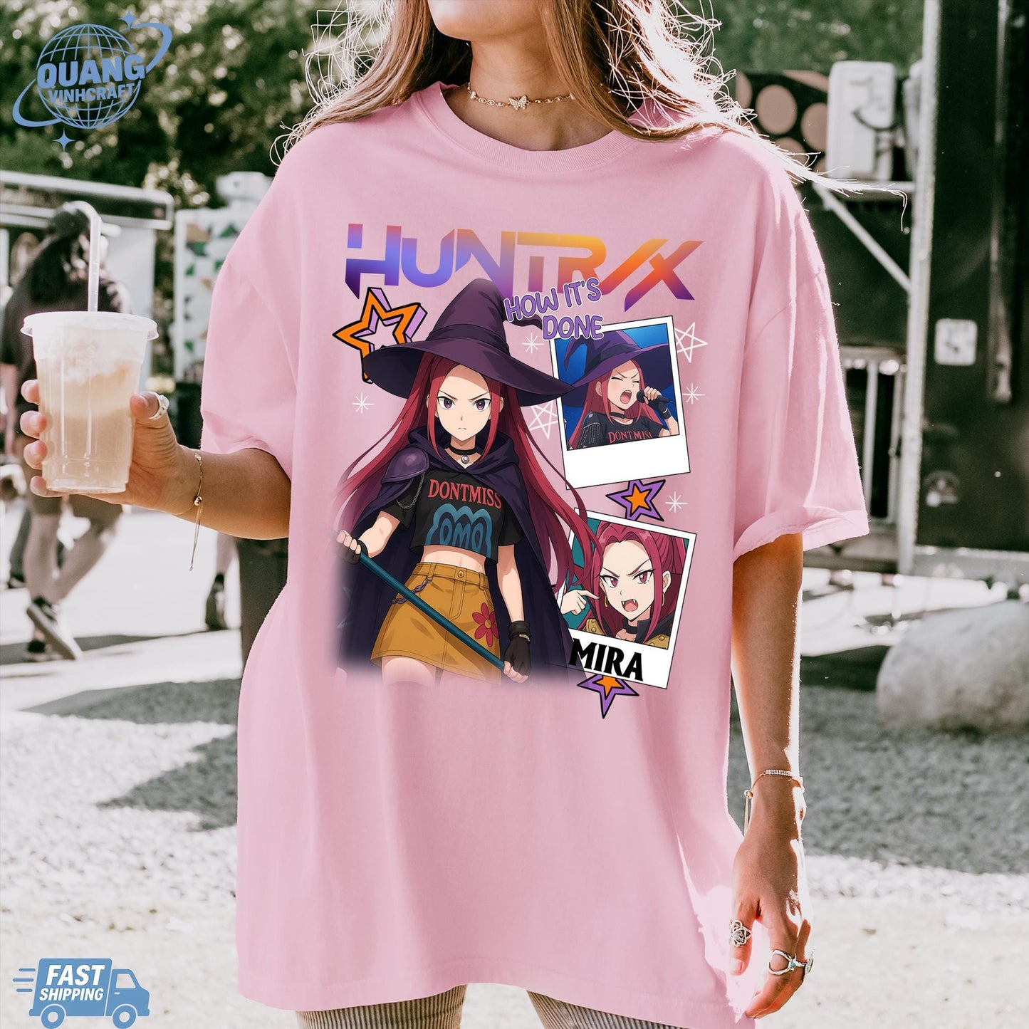 Mira Huntrix Demon Hunters Halloween T Shirts, Huntrix Girls Tshirt, Demon Hunter Merch, Gift for Kpop Fan, Derpy Tiger Shirt, Sussy