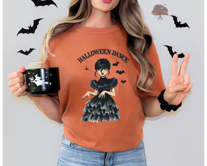 Comfort Colors Halloween Shirt: Goth Dancing Queen T shirt