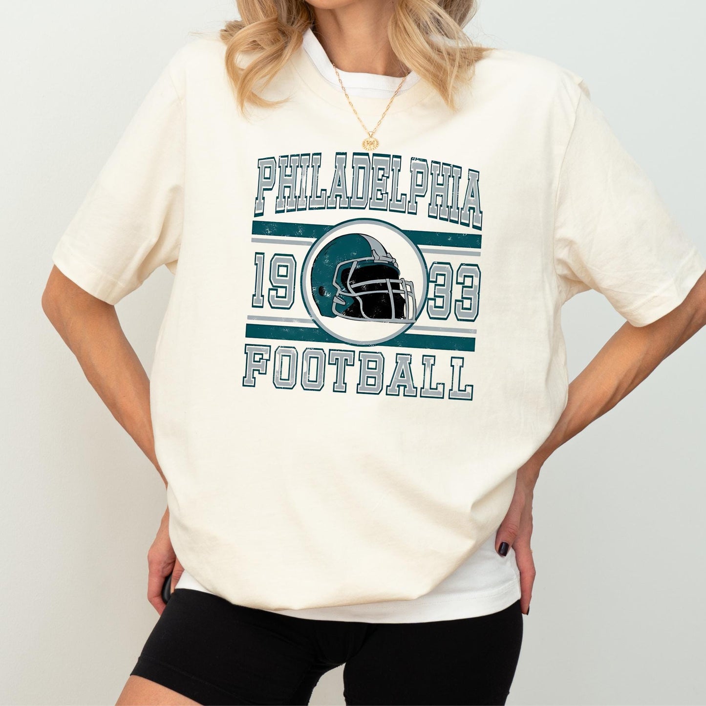 Philadelphia Eagles Crewneck Sweatshirt: Jason Kelce, Comfort Colors Tee