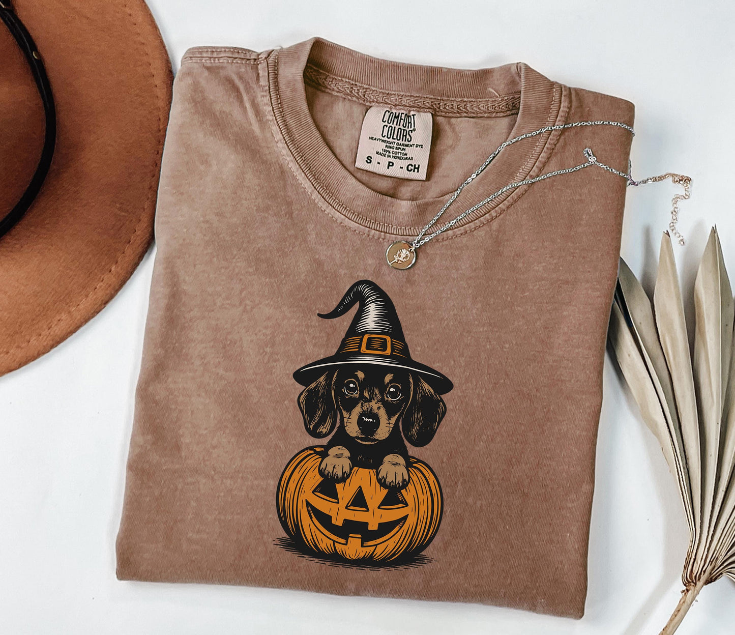Comfort Colors® Dachshund Shirt, Halloween Dachshund Shirt, Halloween Cute Dog Shirt, Cute Dogs Halloween Shirt, Funny Halloween Shirt