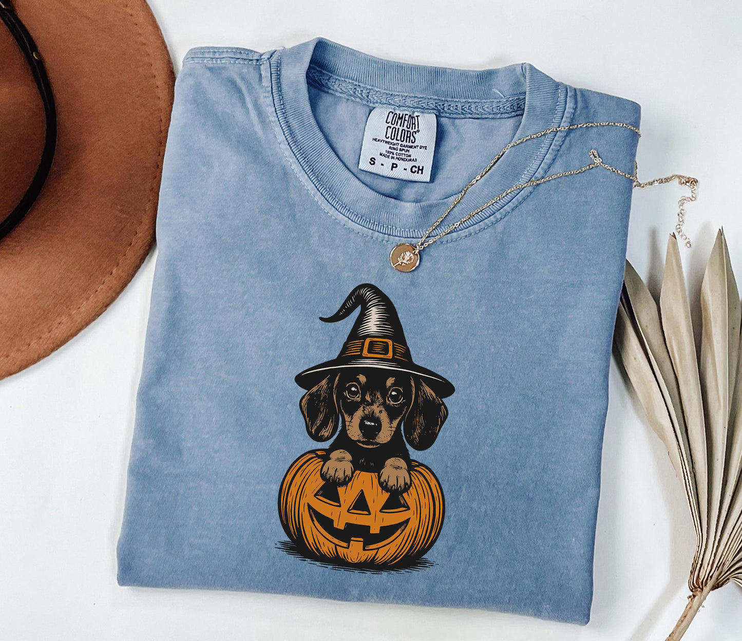 Comfort Colors® Dachshund Shirt, Halloween Dachshund Shirt, Halloween Cute Dog Shirt, Cute Dogs Halloween Shirt, Funny Halloween Shirt