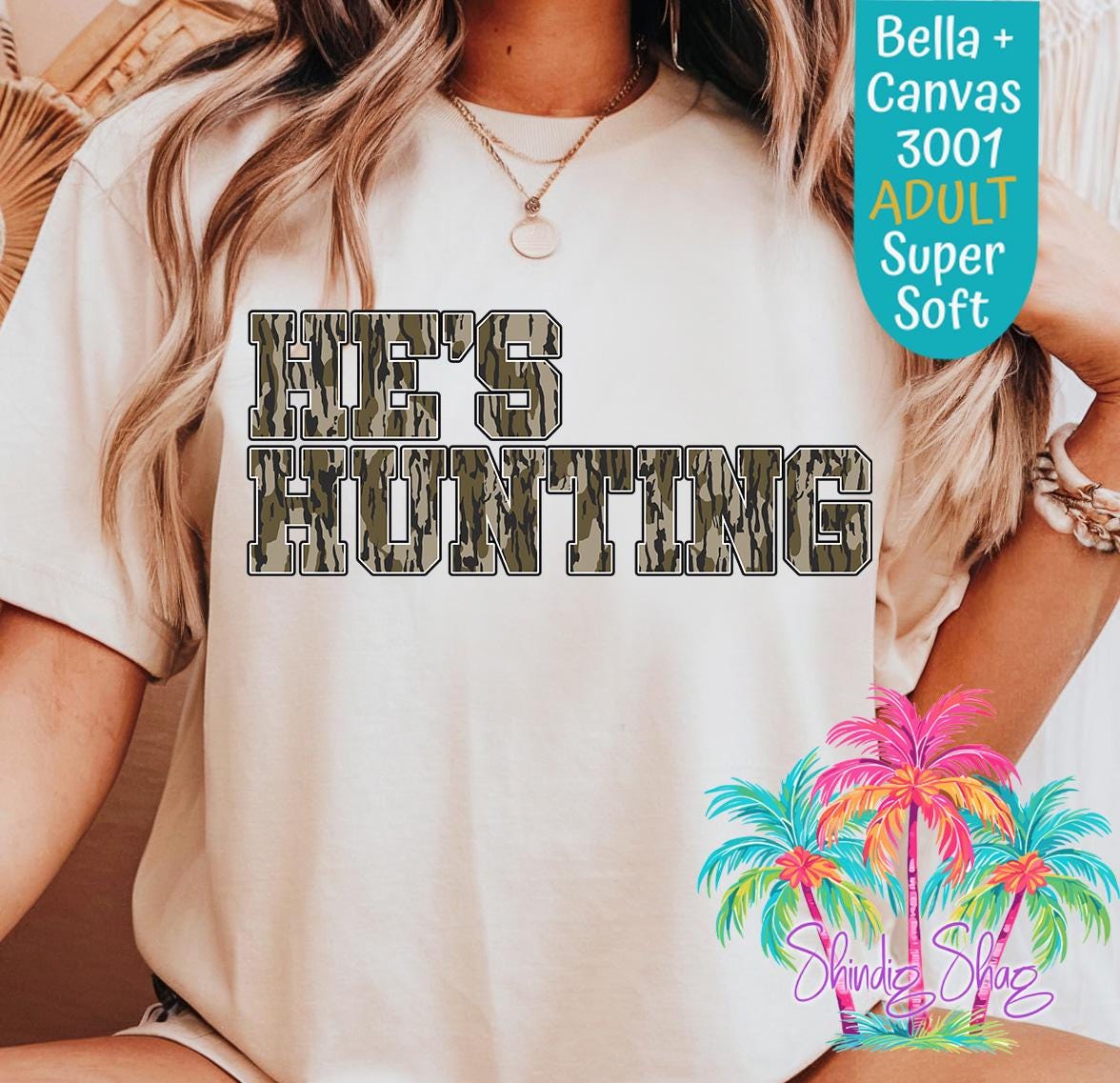 Hunter's Wife Camo T-Shirt: Women's Hunting Apparel