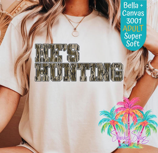 Hunter's Wife Camo T-Shirt: Women's Hunting Apparel