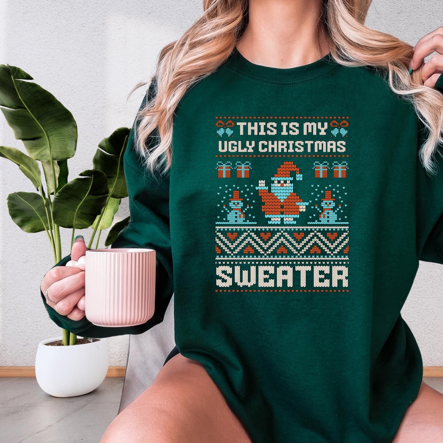 Christmas 2026 Matching Sweatshirt, This is My Ugly Christmas Sweater, Xmas Family Gift