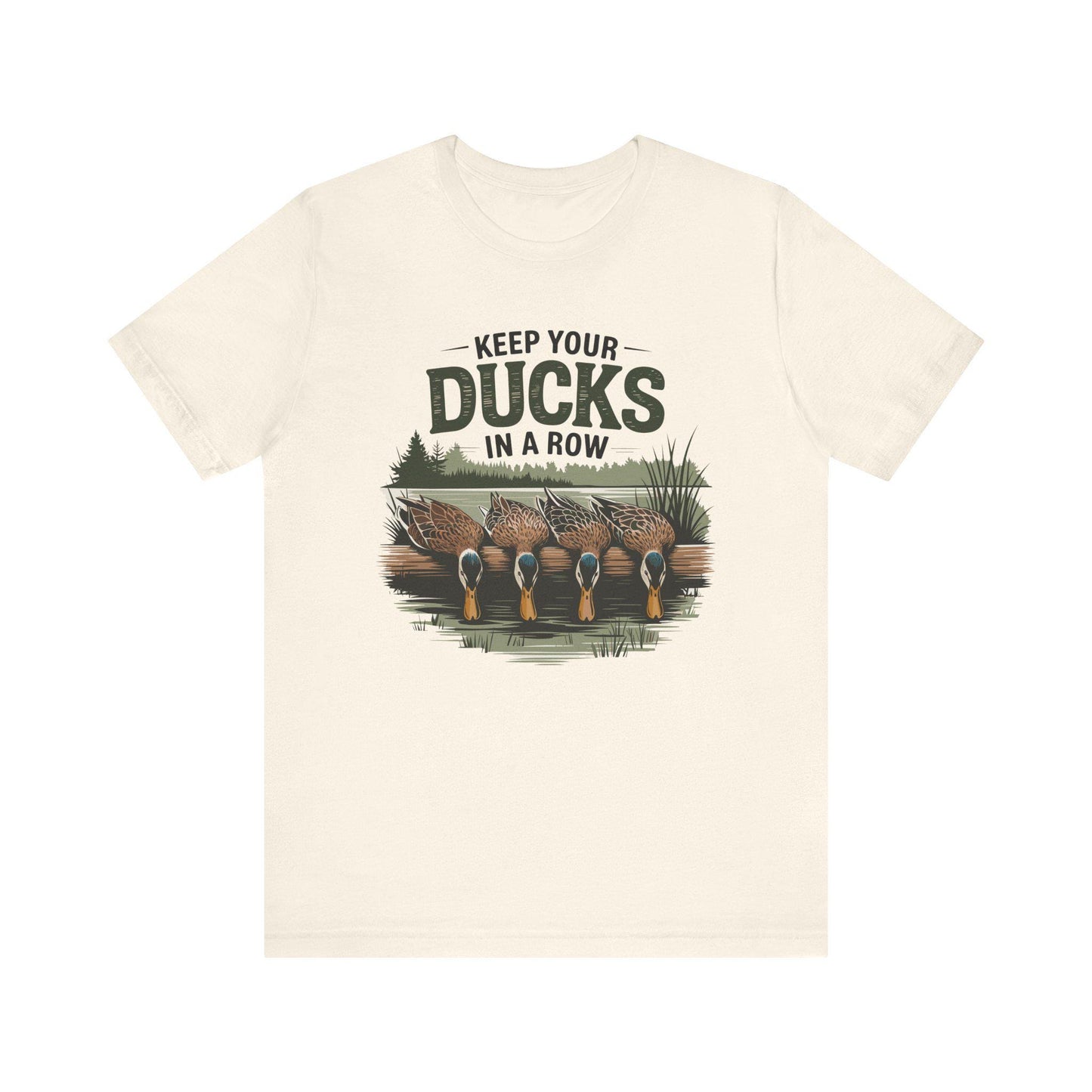 Funny Duck Hunting T-Shirt: Unisex Nature Apparel Gift