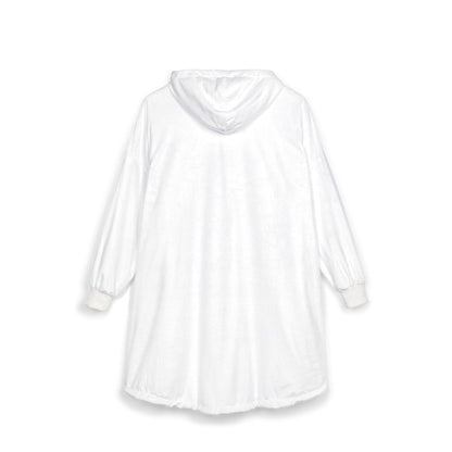 Halloween Ghost Hoodie Blanket: Spooky Season Unisex Lounge Wear