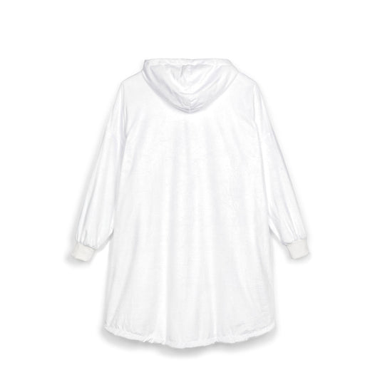 Halloween Ghost Hoodie Blanket: Spooky Season Unisex Lounge Wear