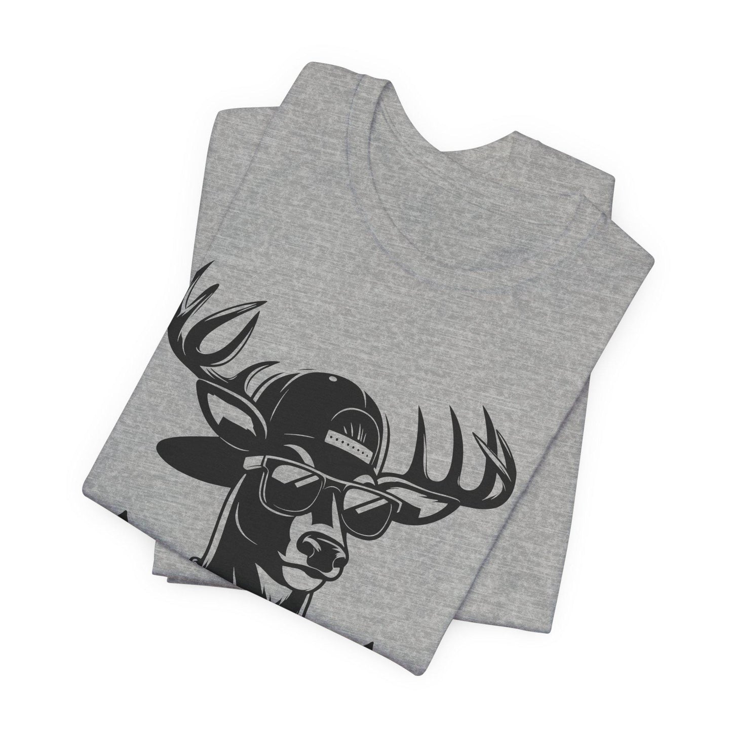 BRUH Deer Graphic Tee: Funny Hunting T-Shirt
