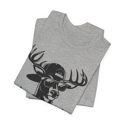 BRUH Deer Graphic Tee: Funny Hunting T-Shirt