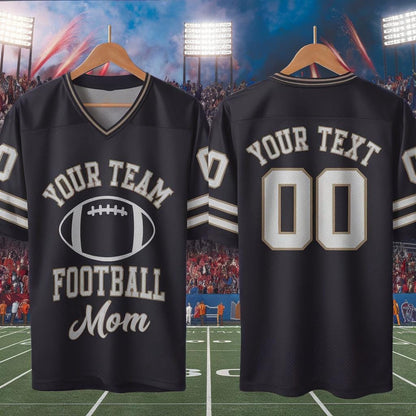 Personalized Football Mom Jersey, America Football Jersey, Football Season Shirt, Game Day Jersey, Football Jersey, Football Jersey for Moms