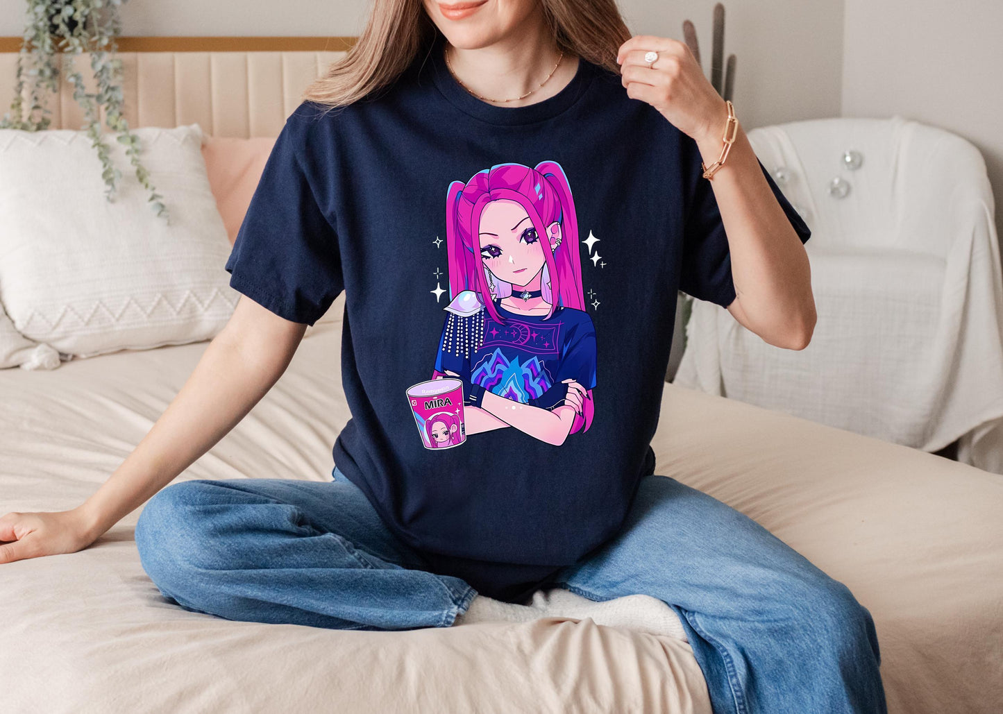 Mira Kpop Demon Hunters Shirt, Huntrix Girl Shirt, Kpop idol group Shirt,Demon Hunter Merch, Gift for Huntrix fan