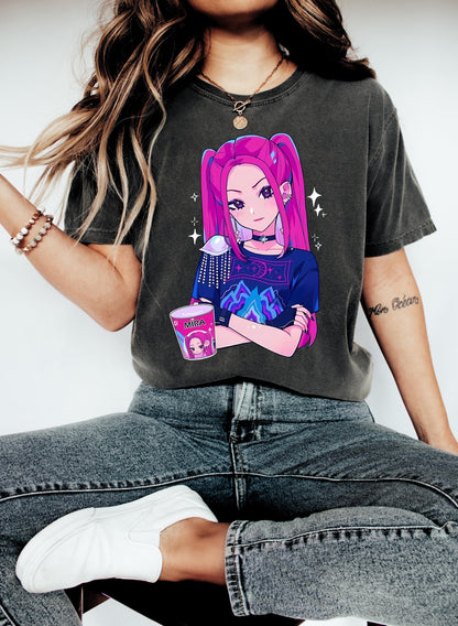 Mira Kpop Demon Hunters Shirt, Huntrix Girl Shirt, Kpop idol group Shirt,Demon Hunter Merch, Gift for Huntrix fan