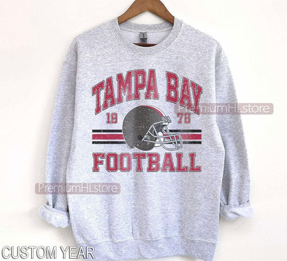 Graphic Tampa Bay Mascot Football Sweatshirt, Game Day Gift Shirt, Tampa Bay Football Fan Tee, Retro Tampa Bay Team Shirt, Sport Mascot Gift