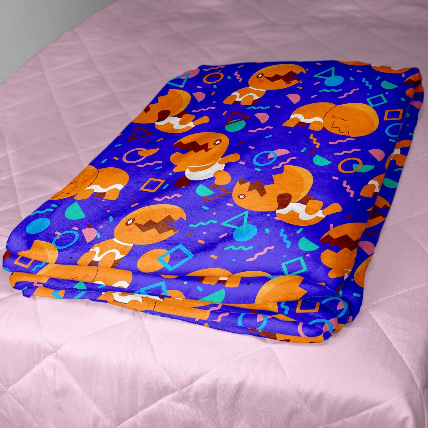 Trapinch Fleece Blanket, Cozy Soft Throw Blanket, Warm Cotton Baby Blanket, Family Blanket for Bedroom Decor, Cute Blanket Birthday Gift