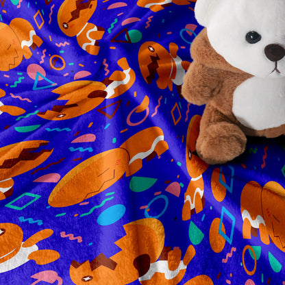 Trapinch Fleece Blanket, Cozy Soft Throw Blanket, Warm Cotton Baby Blanket, Family Blanket for Bedroom Decor, Cute Blanket Birthday Gift