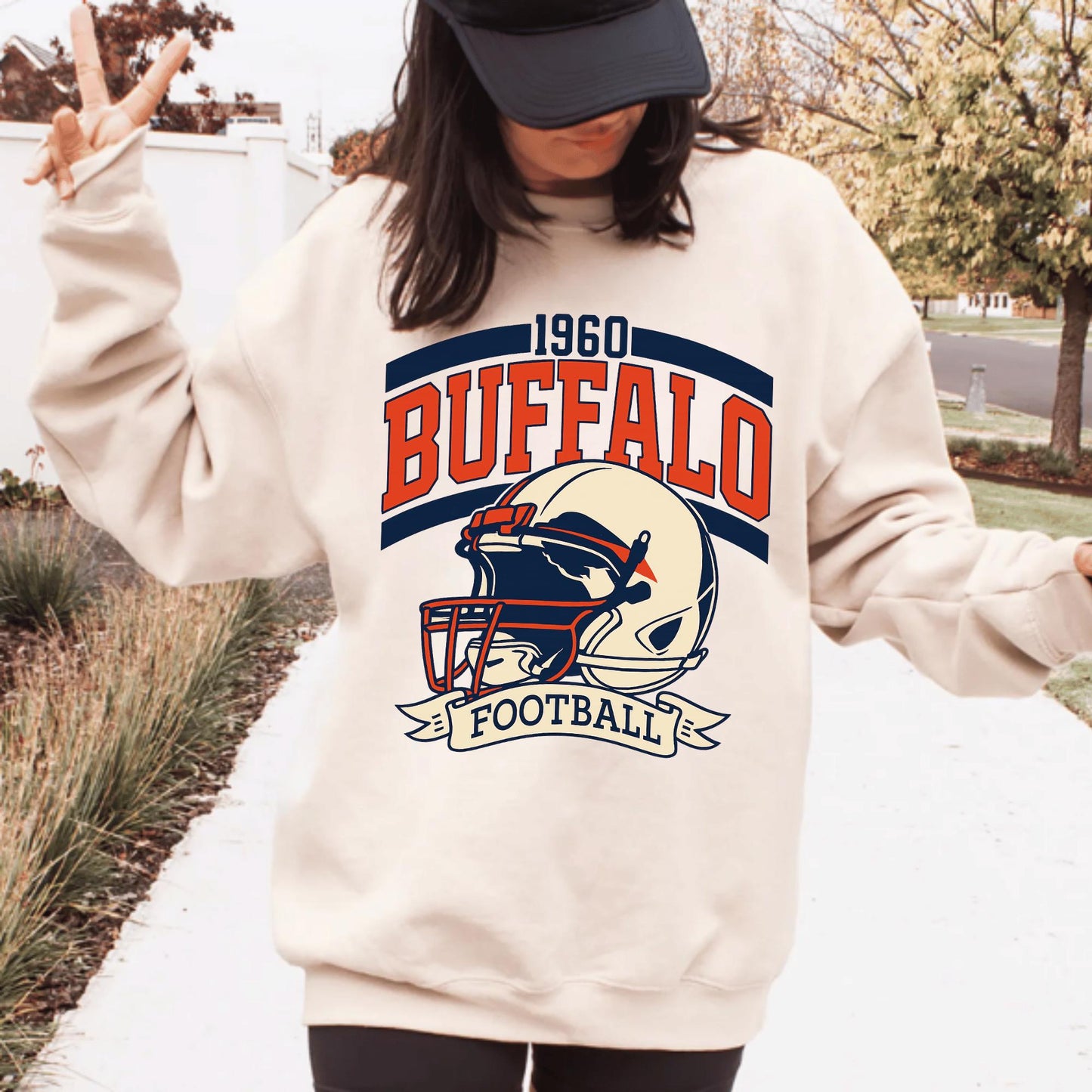Buffalo Football Retro Style Shirt, Buffalo Fan Sweatshirt, Game Day Shirt, Buffalo Football Fan Shirt, New York Sweatshirt