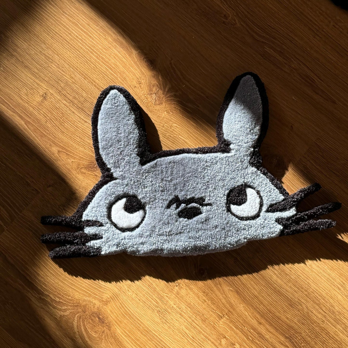 Cute Anime Character Rug | Handmade Tufted Floor Mat | Kawaii Cartoon Home Decor|custom rug/handmade rug/cartoon rug