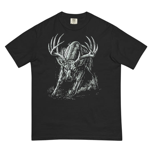 The Chase Is On | Vintage Whitetail Buck T-Shirt | Rut Season Deer Hunting Tee | Outdoorsman Gift | Hunting Shirt for Men