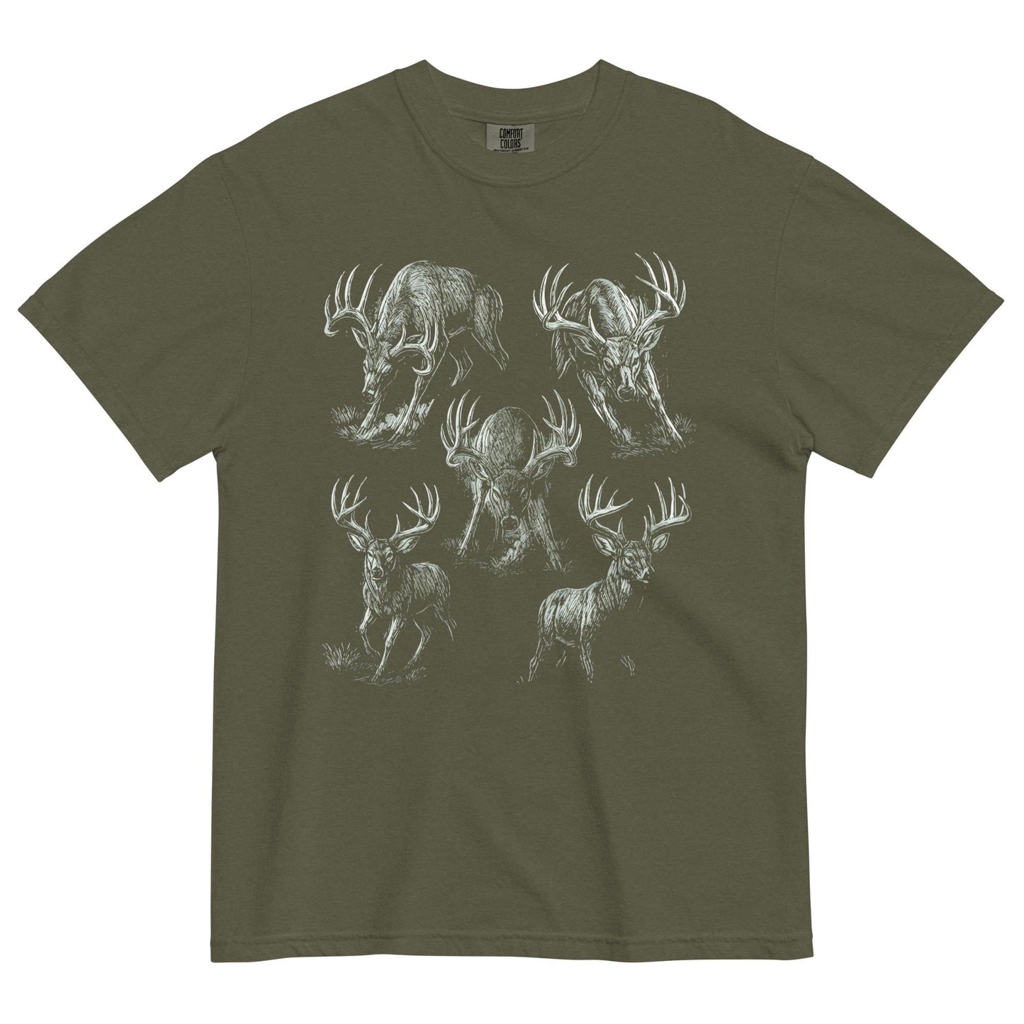 The Boys of Fall | Whitetail Deer Rut T-Shirt | Vintage Hunting Graphic Tee | Outdoorsman Gift | Bucks in Rut Hunting Shirt