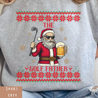 Best Golf Gifts for Men Santa Claus Golfing Gift for Golfer Dad Golf Ugly Secret Santa Gift Ideas Ugly Party
