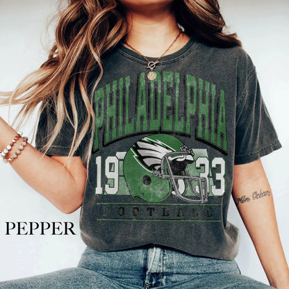 Vintage 90s Style Philadelphia Football Shirt, The Birds Game Day T Shirt, Sundays Are For The Birds Football Season Gift For Fans