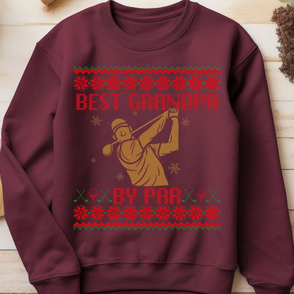 Best Grandpa by Par Golf Gifts for Men Gift for Golfer Dad Golf Ugly Secret Santa Gift Ideas Ugly Party Golf Lover Gift