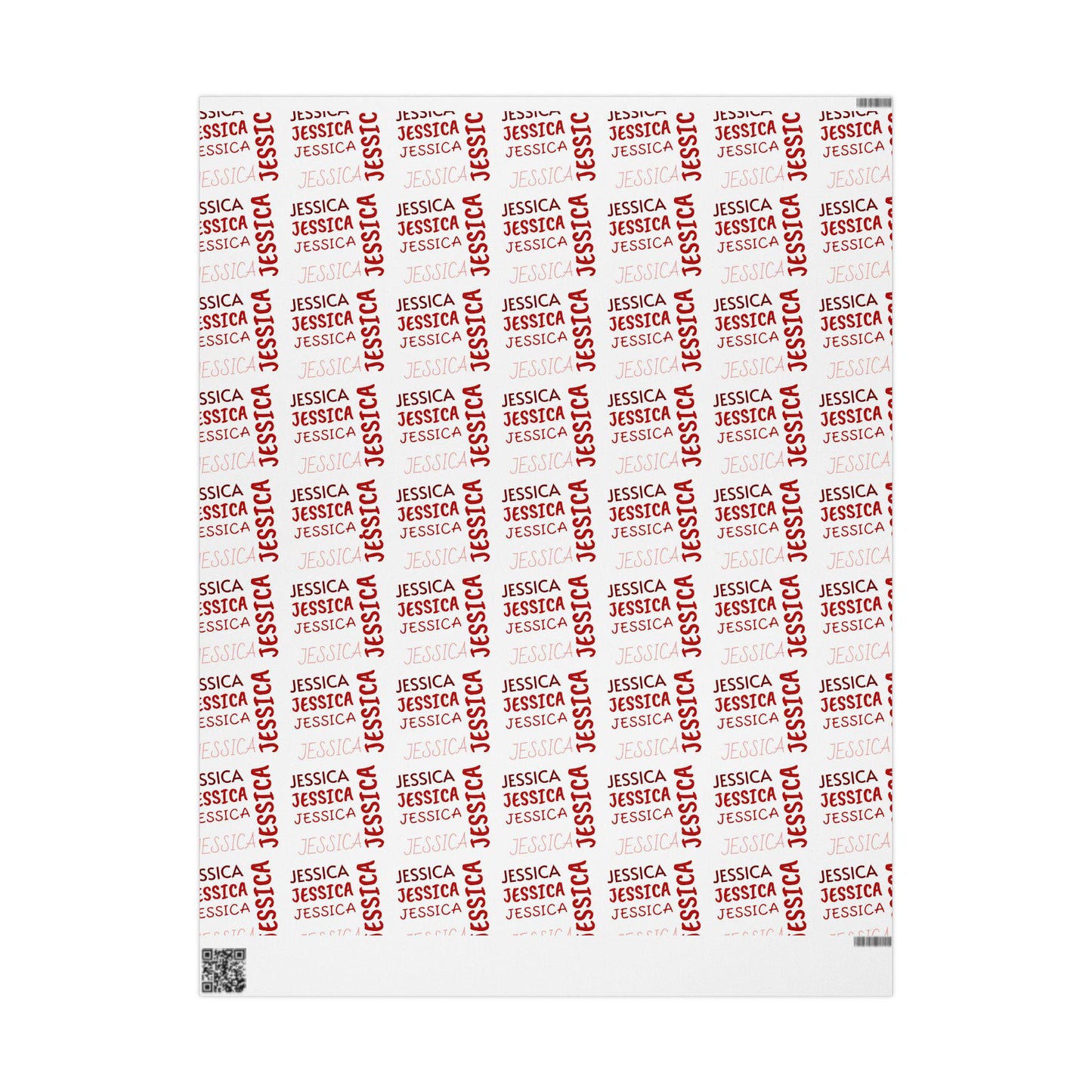 Collage Name Personalized Wrapping Paper, Custom Wrapping Paper, Gifts for Her, Wrapping Paper for Gifts, Custom Gift Wrap, Gift Wrap Roll