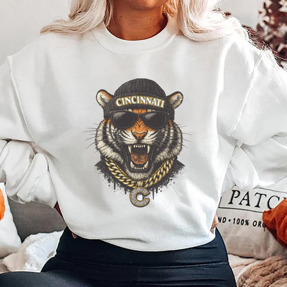 Vintage Cincinnati Football Sweatshirt, Cincinnati Game Day Shirt, Cincinnati Shirt, Game Day Shirt, Trendy Cincinnati Football Fan Gift.