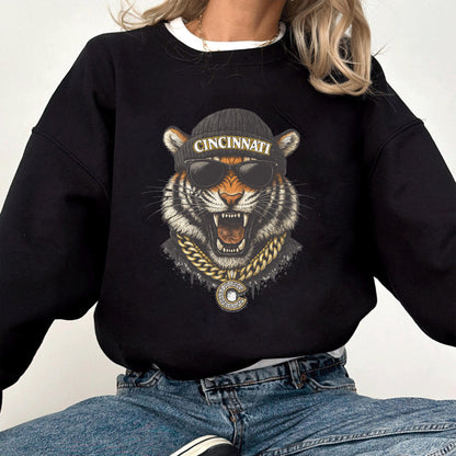 Vintage Cincinnati Football Sweatshirt, Cincinnati Game Day Shirt, Cincinnati Shirt, Game Day Shirt, Trendy Cincinnati Football Fan Gift.