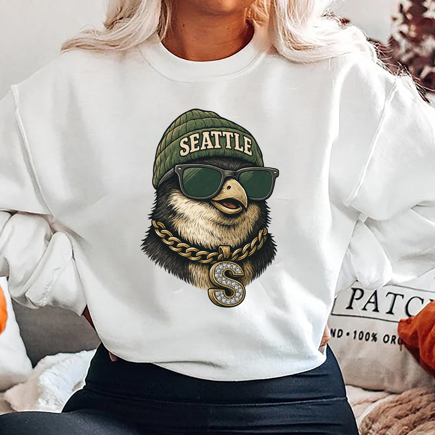 Retro Seattle Football Sweatshirt,Seattle Football Shirt, Sun Day Football,Seattle Football Shirt, Game Day, Vintage Seattle Football Shirt.