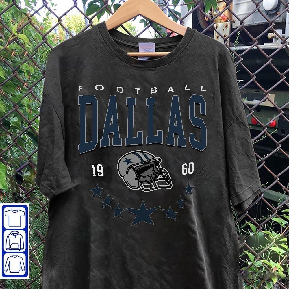 Dallas Football Shirt, Football Sweatshirt, Football Season Shirt, Game Day Shirt, Dallas Tee, Trendy Graphic Football Fan Gift, Rugby Shirt