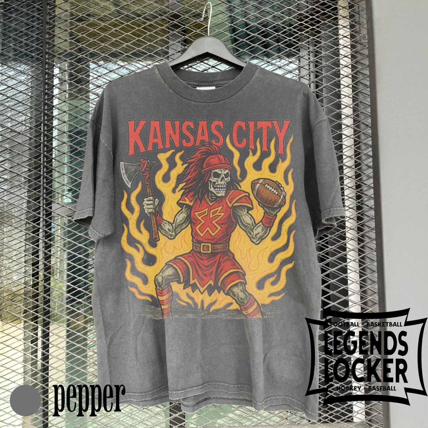 Kansas City Football T-Shirt, Vintage Retro Football Graphic Tee, Old School Sunday Football Shirt, Kansas City Apparel