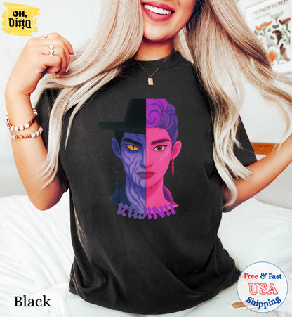 Rujinu Tshirt, Jinu Demon Hunter Tshirt, KPDH Tshirt, Kpop Demon Hunter Tshirt, Huntrix Tee, Rumi Jinu Shirt, Huntrix fan