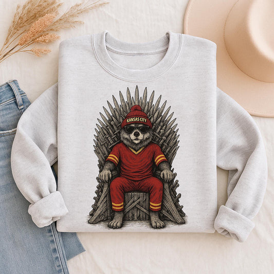 Kansas City Football, Kansas City Football Sweatshirt, Kansas City Fan, Football Fan Gift, Game Day Shirt,  Kansas City Sweatshirt