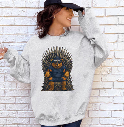 Vintage Chicago Football Sweatshirt, Chicago Football Game Day, Chicago Shirt, Trendy Chicago Football Fan Gifts