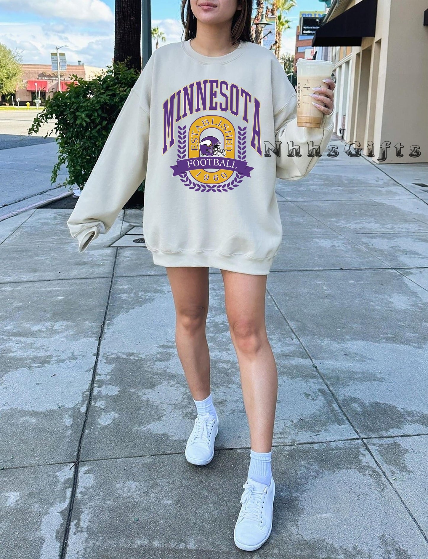 Minnesota Football Shirt, Minnesota Football Sweatshirt, Vintage Style Minnesota Football Shirt, Sunday Football Sweatshirt