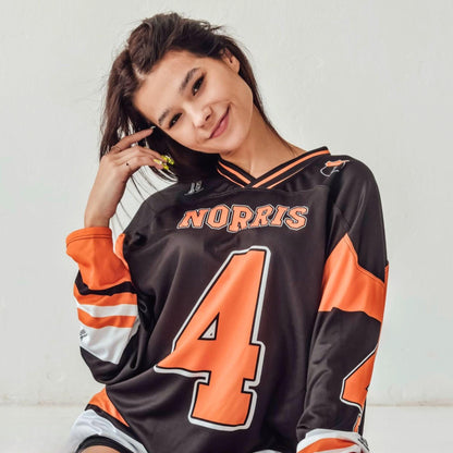 Racing Apparel , Bold #27 Oversized Racing Hockey Jersey