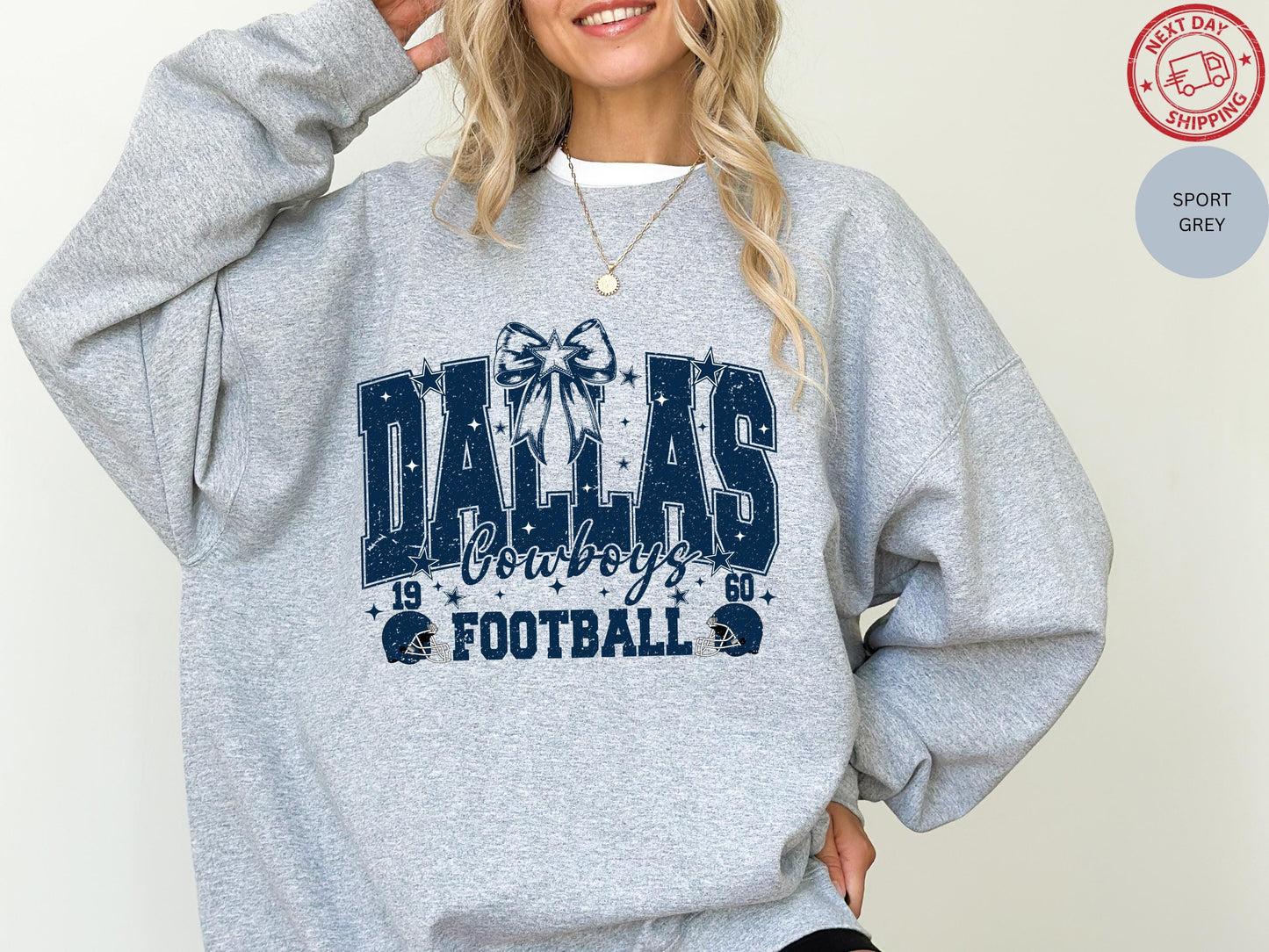 Dallas Football Graphic Sweatshirt, Vintage Dallas Football Shirt, Cowboy Shirt, Dallas Shirt, Football Shirt, Dallas Fans Gift Tee
