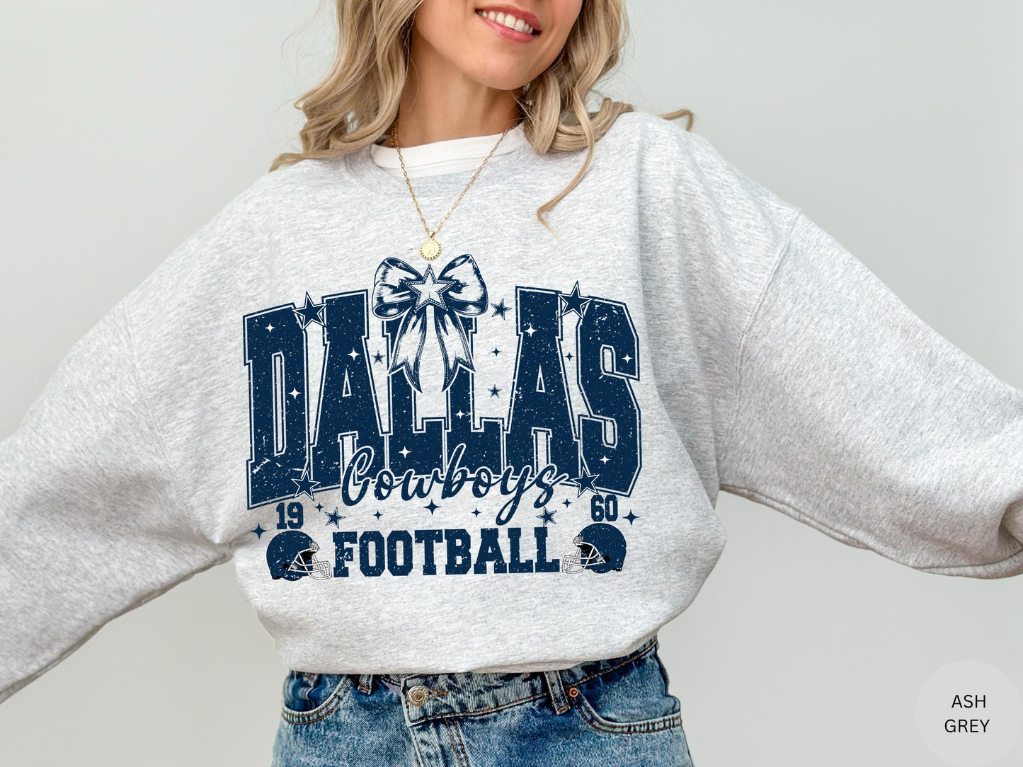 Dallas Football Graphic Sweatshirt, Vintage Dallas Football Shirt, Cowboy Shirt, Dallas Shirt, Football Shirt, Dallas Fans Gift Tee