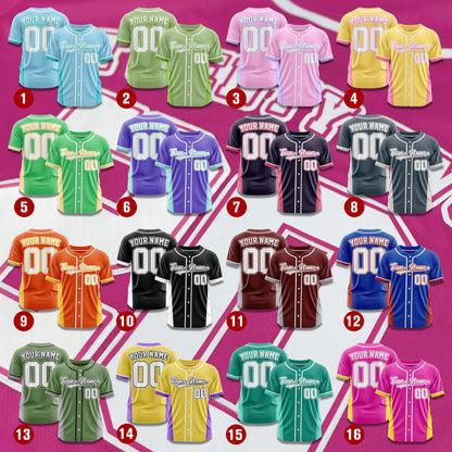 Custom Baseball Jersey: Personalized Team Uniform, Embroidered Name & Number