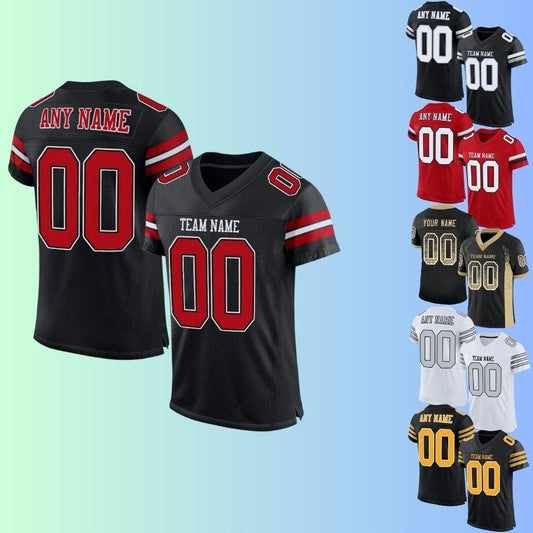 All Stitched Jersey,Personalized Stitched Football Jersey,Custom Team Shirt,embroidered Football Jerseys, Stitched Jersey,Team Custom Jersey