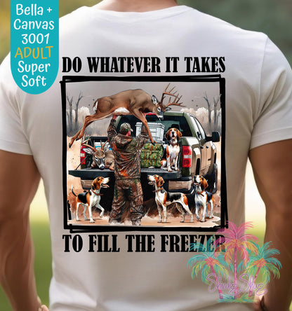 Funny Hunting T-Shirt: Unisex Cotton Tee for Outdoorsmen