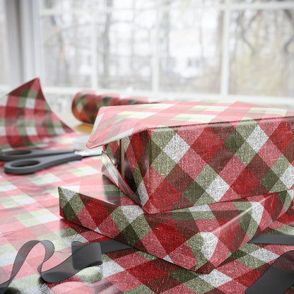 Traditional Plaid Wrapping Paper Holiday Gift Wrap Tartan Gift Wrap Elegant Christmas Gift Wrap Christmas Wrapping Paper Holiday Gift Wrap