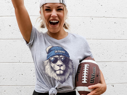 Detroit Football Shirt, Distressed Detroit Football Sweatshirt, Detroit Lions Shirt, Detroit Fan Gifts, Team Shirt